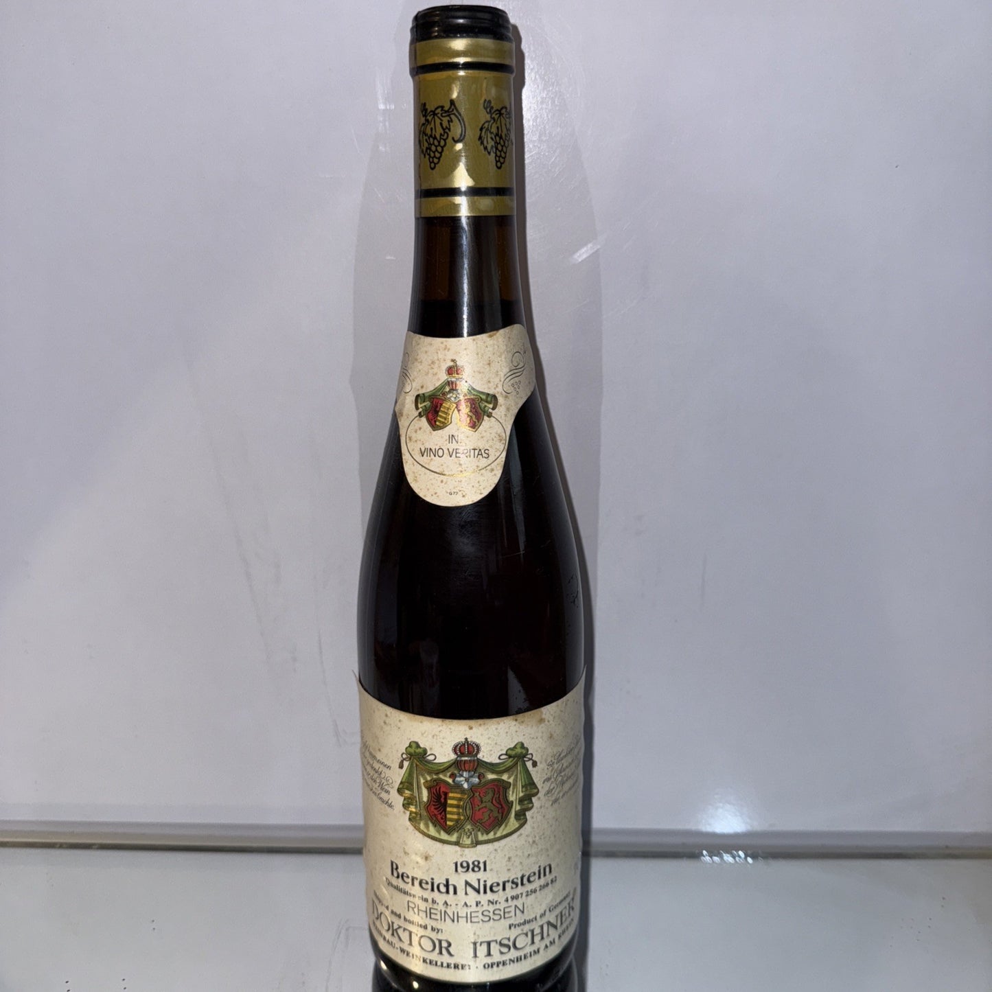 1984 Doktor Itschner Bereich Nierstein Qualitätswein White German
