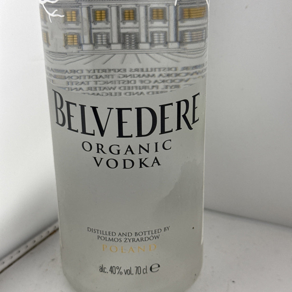 Belvedere Organic Vodka 70cl 40% Poland Sealed