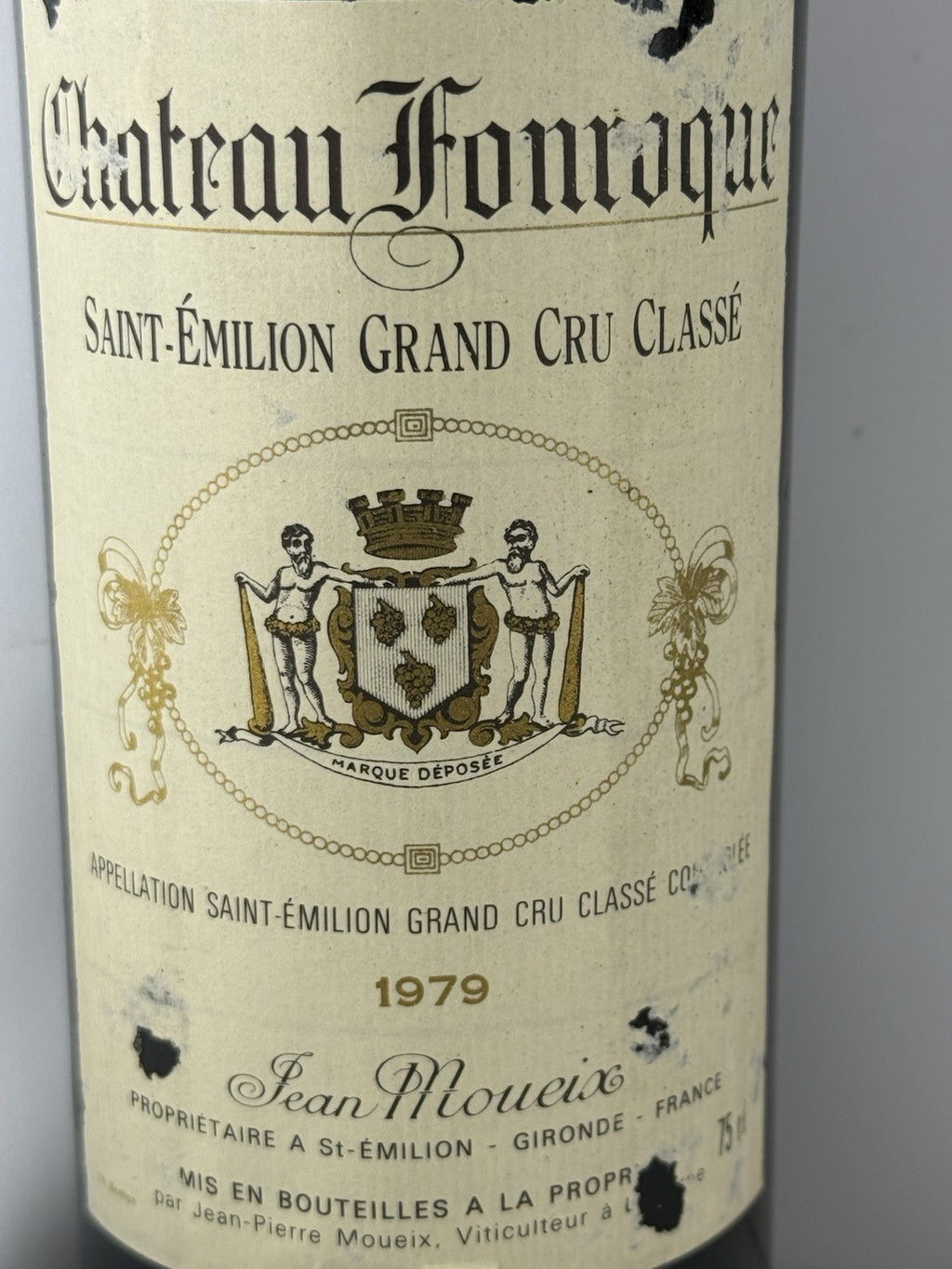 Château Fonroque 1979 Saint-Émilion Grand Cru Classé Bordeaux 75cl