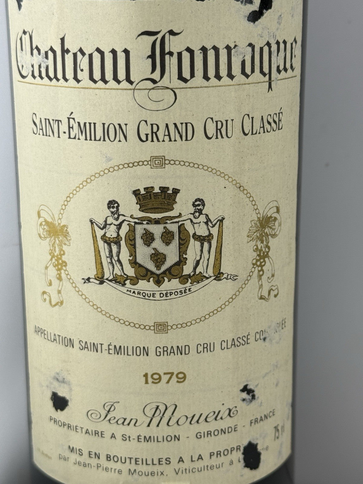 Château Fonroque 1979 Saint-Émilion Grand Cru Classé Bordeaux 75cl