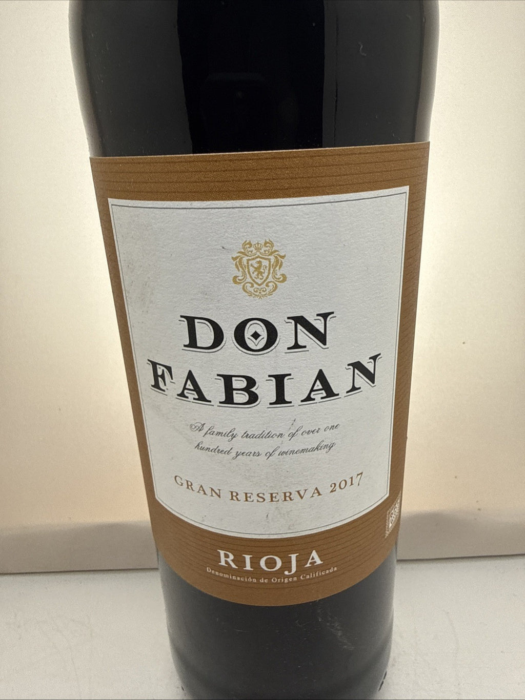 Don Fabian Gran Reserva 2017 Rioja 8yo Tempranillo
