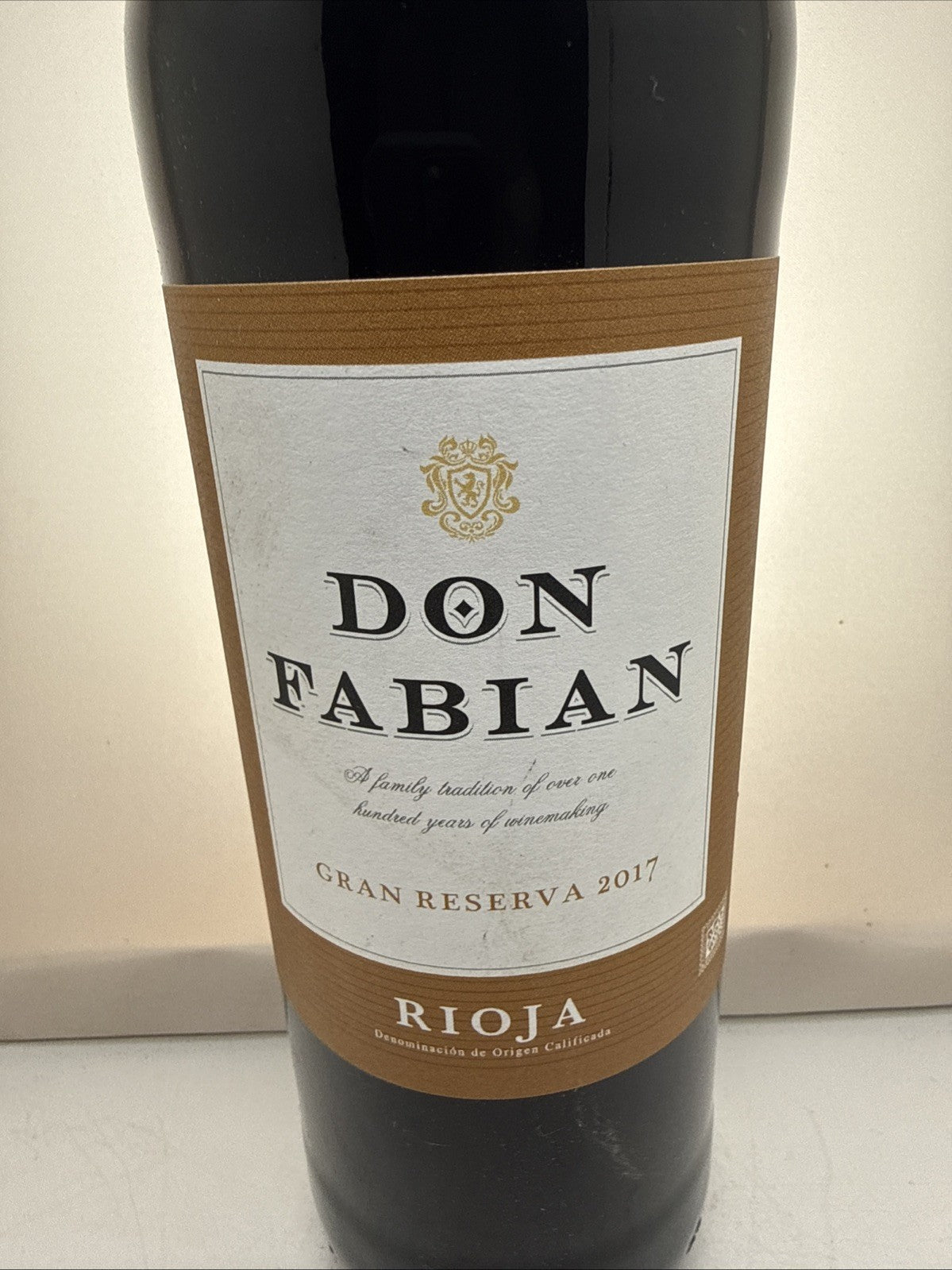 Don Fabian Gran Reserva 2017 Rioja 8yo Tempranillo