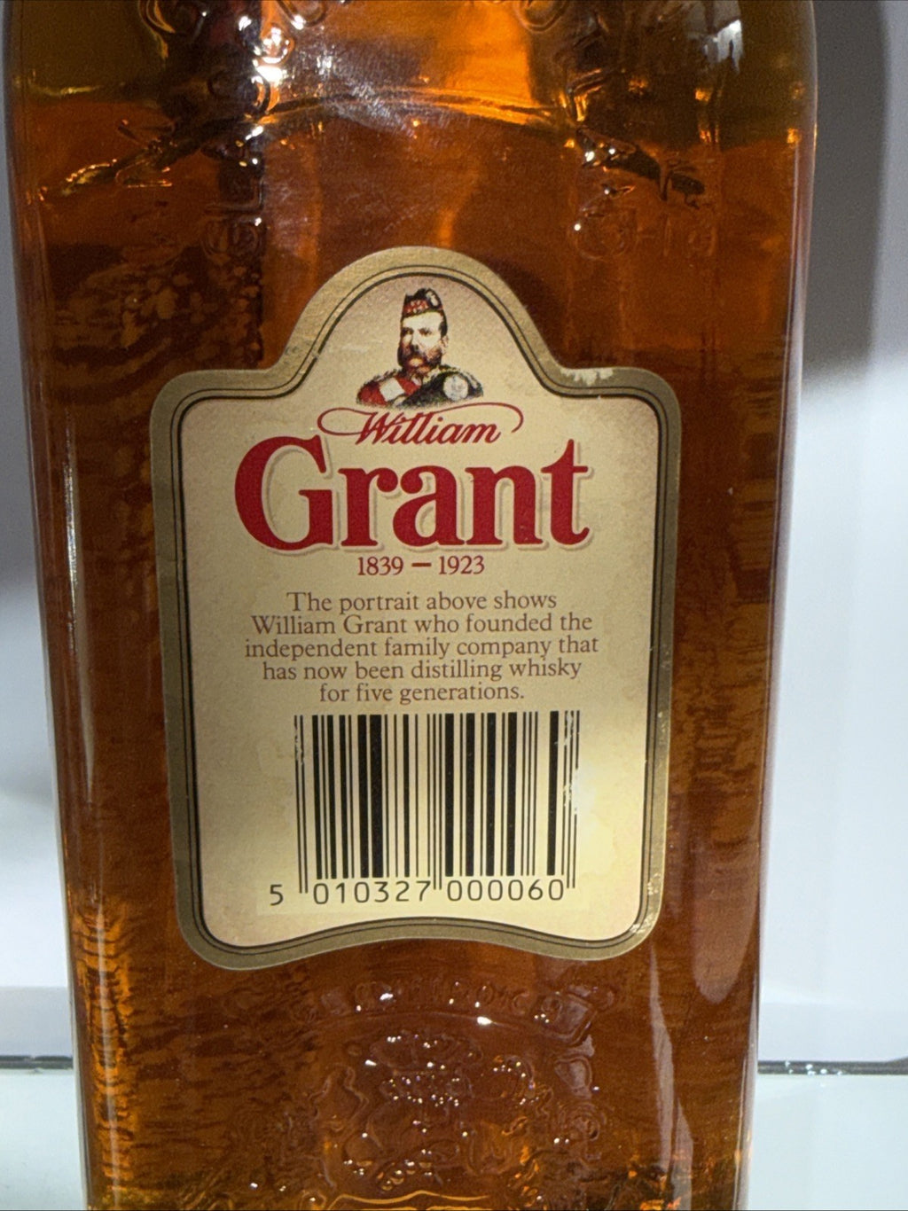 Grant Scotch Whisky Bottled 1990s/00s 75 Cl