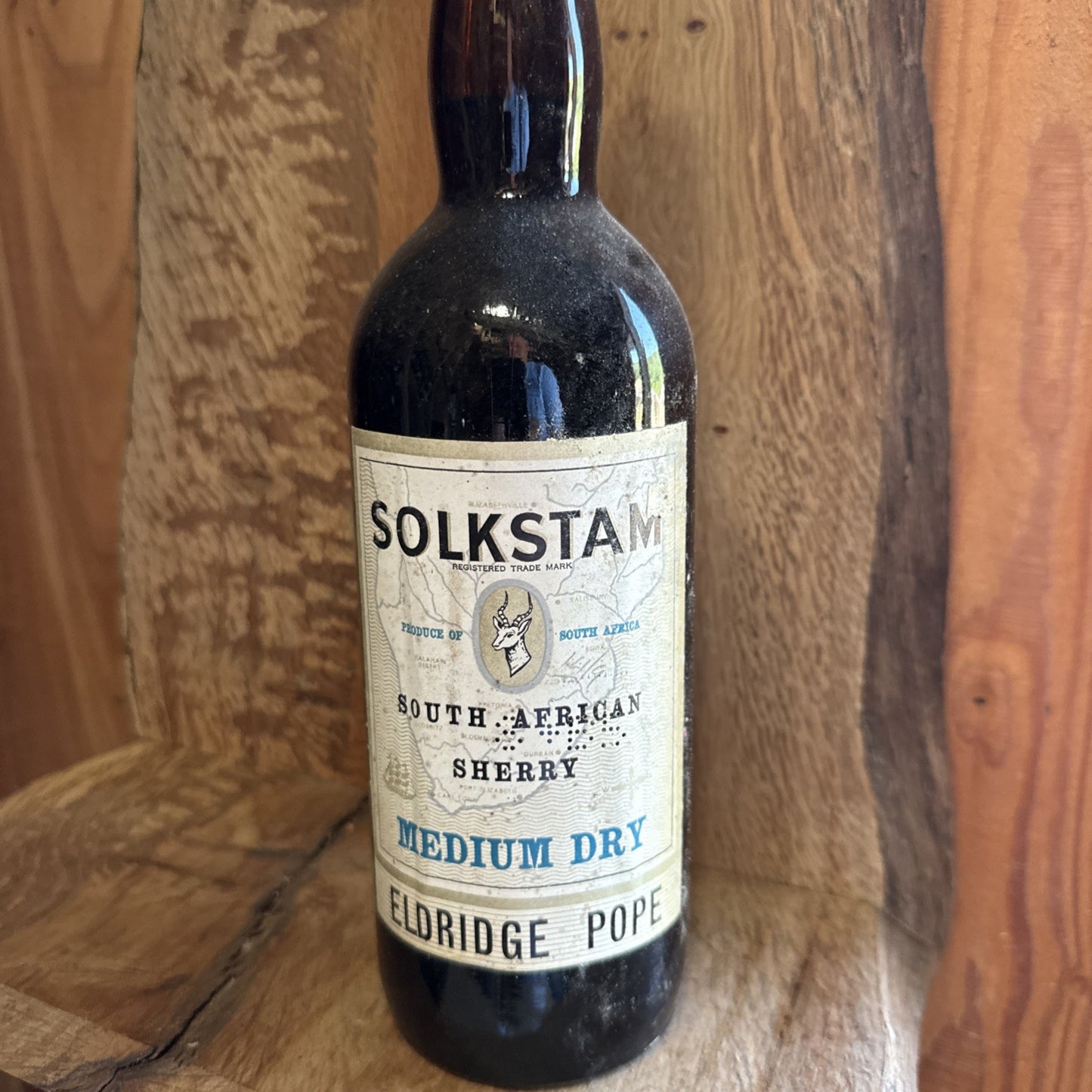 Solkstam sherry Eldridge Pope probably 1970s/early 80s