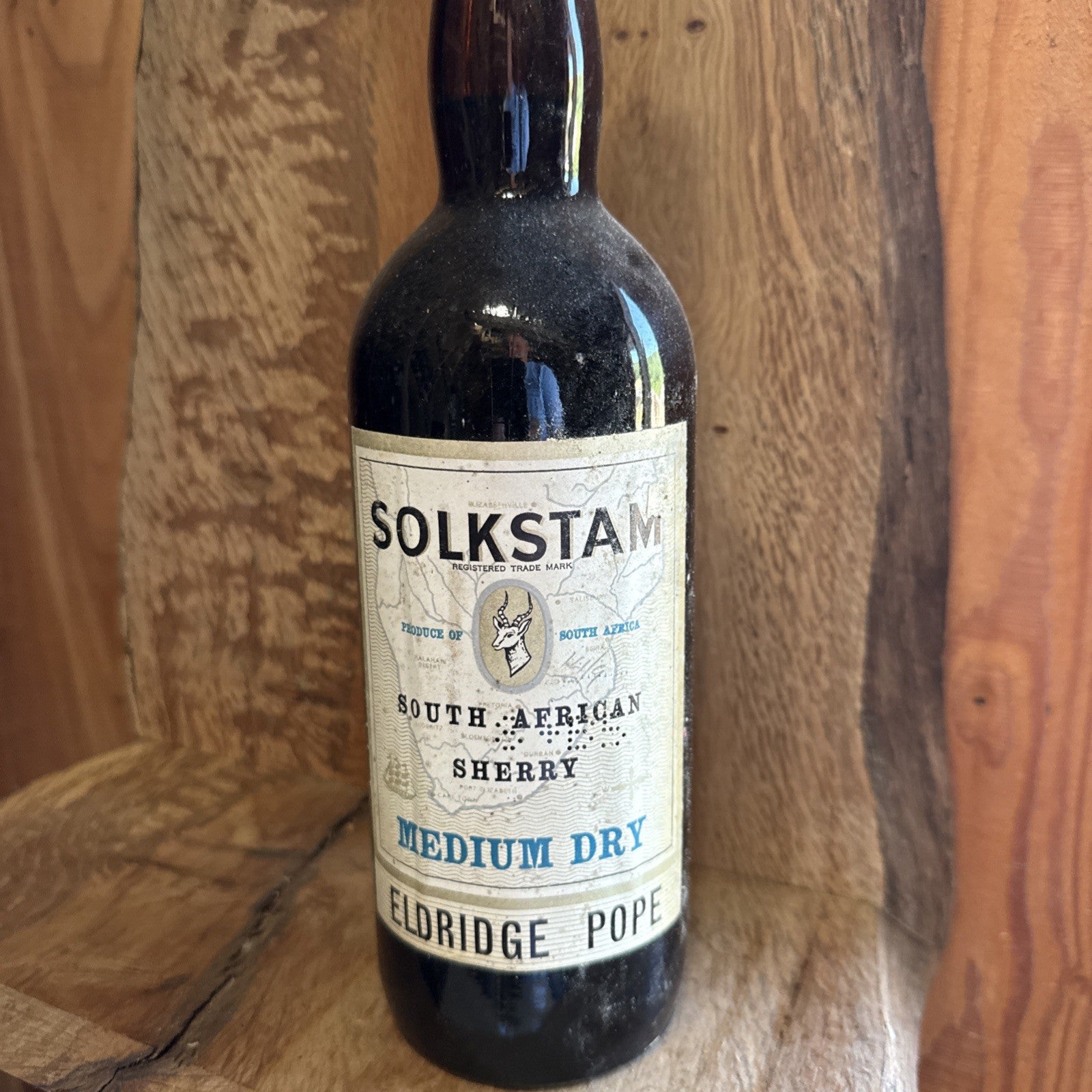 Solkstam sherry Eldridge Pope probably 1970s/early 80s