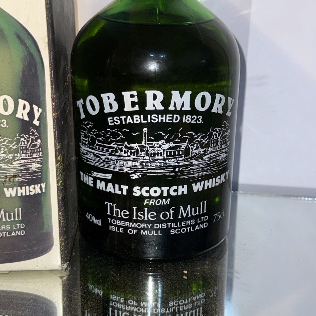 Tobermory – The Malt Scotch Whisky from the Isle of Mull Late 1970s Bottled