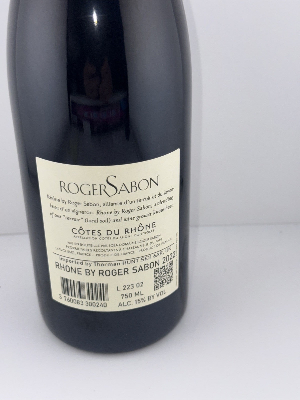 Domaine Roger Sabon – Rhône by Roger SabonAppellation: Côtes du Rhône 2022