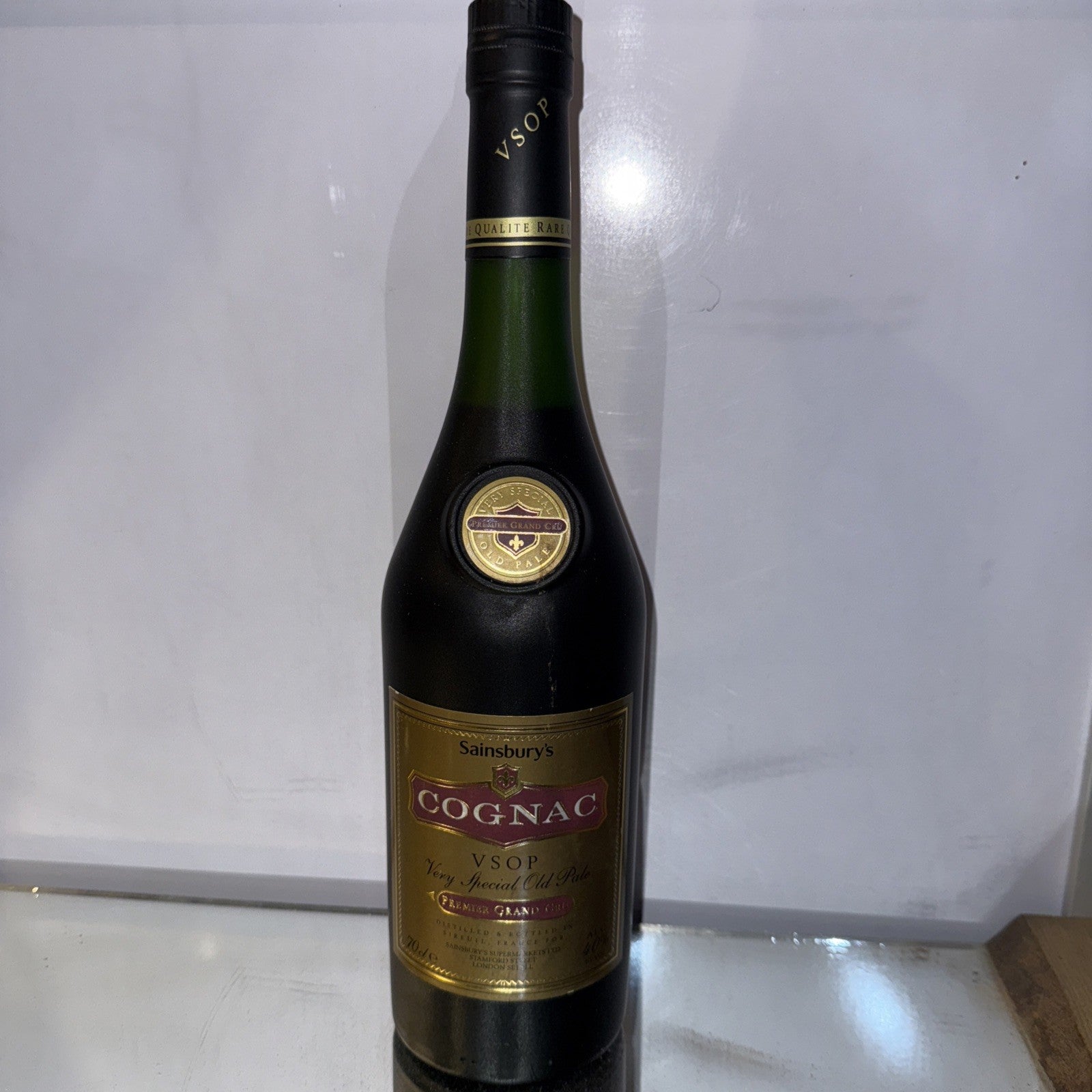 Sainsbury’s own-label VSOP Cognac (70cl, 40% ABV) 1990s Bottled