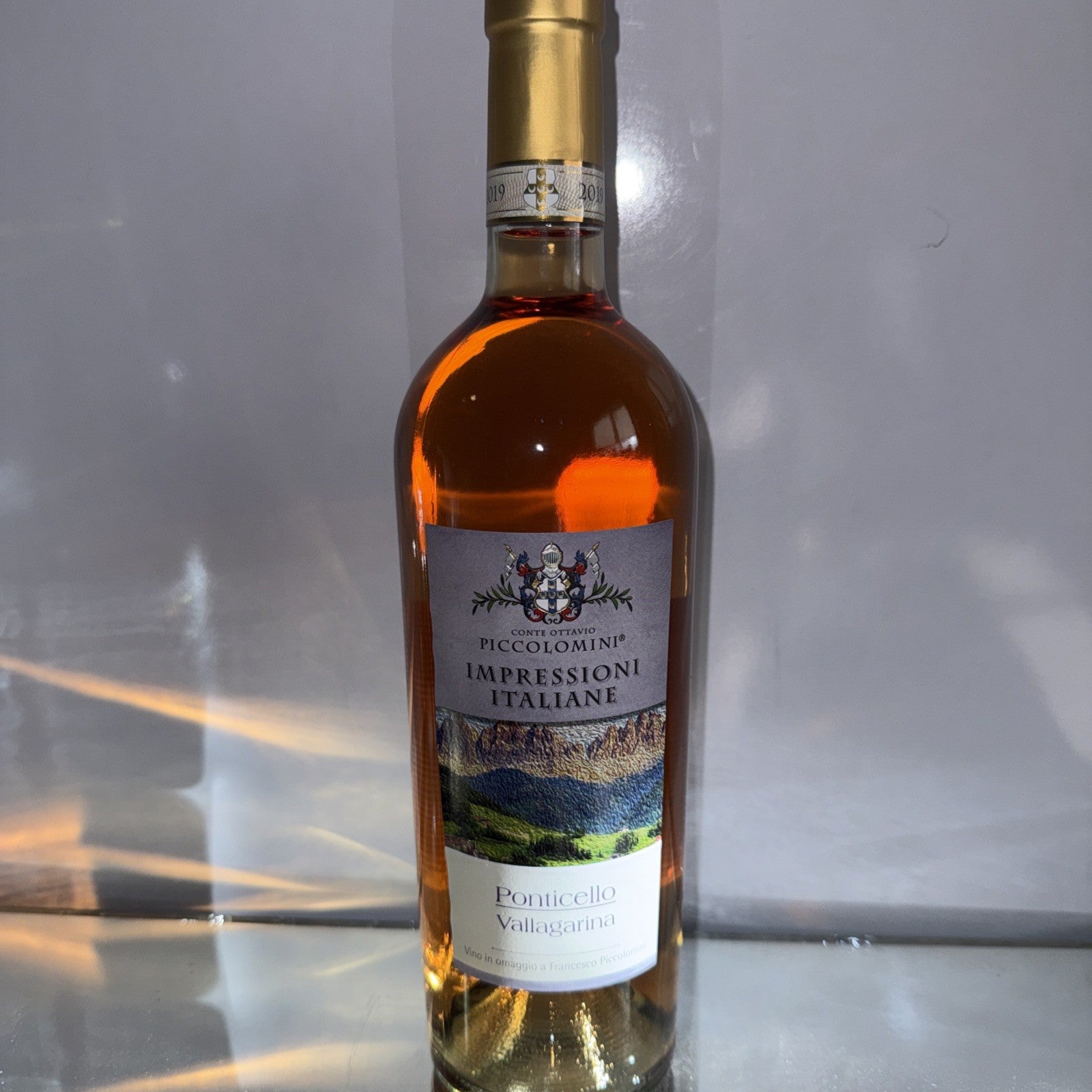 Ponticello 2019 Vallagarina Rosato from Conte Ottavio Piccolomini