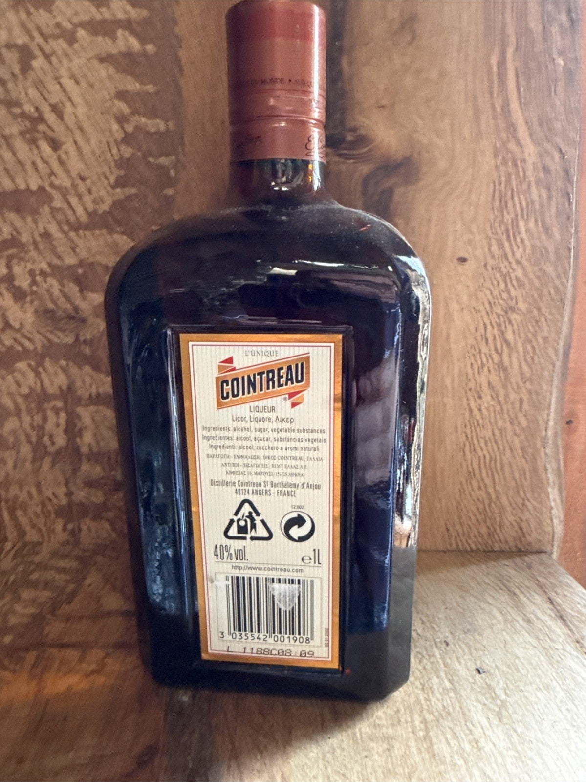 Cointreau 1 L Bottled In 1990s