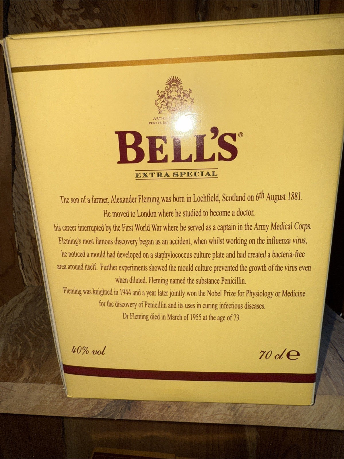 Bells Whisky Decanter Christmas 2003 full boxed Mint condition