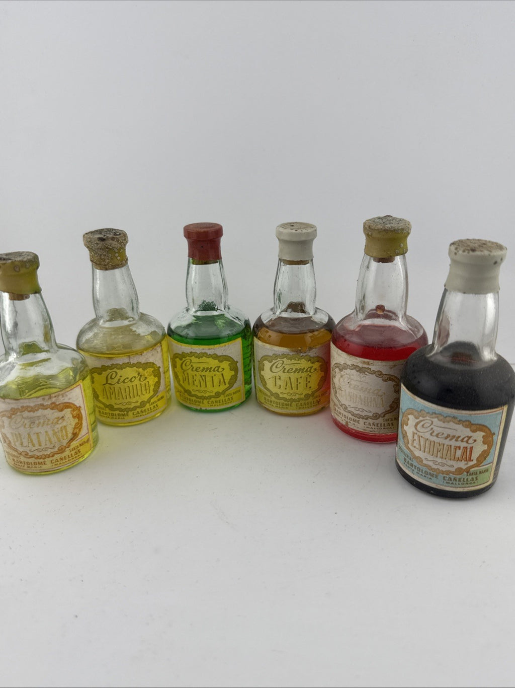 Rare Pre-War Majorcan Liqueur Miniatures – Bartolome Canella (1930s–40s)