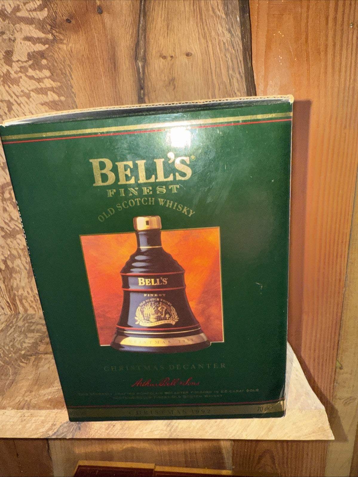 Bells Whisky Decanter Christmas 1993 Full Boxed Mint condition