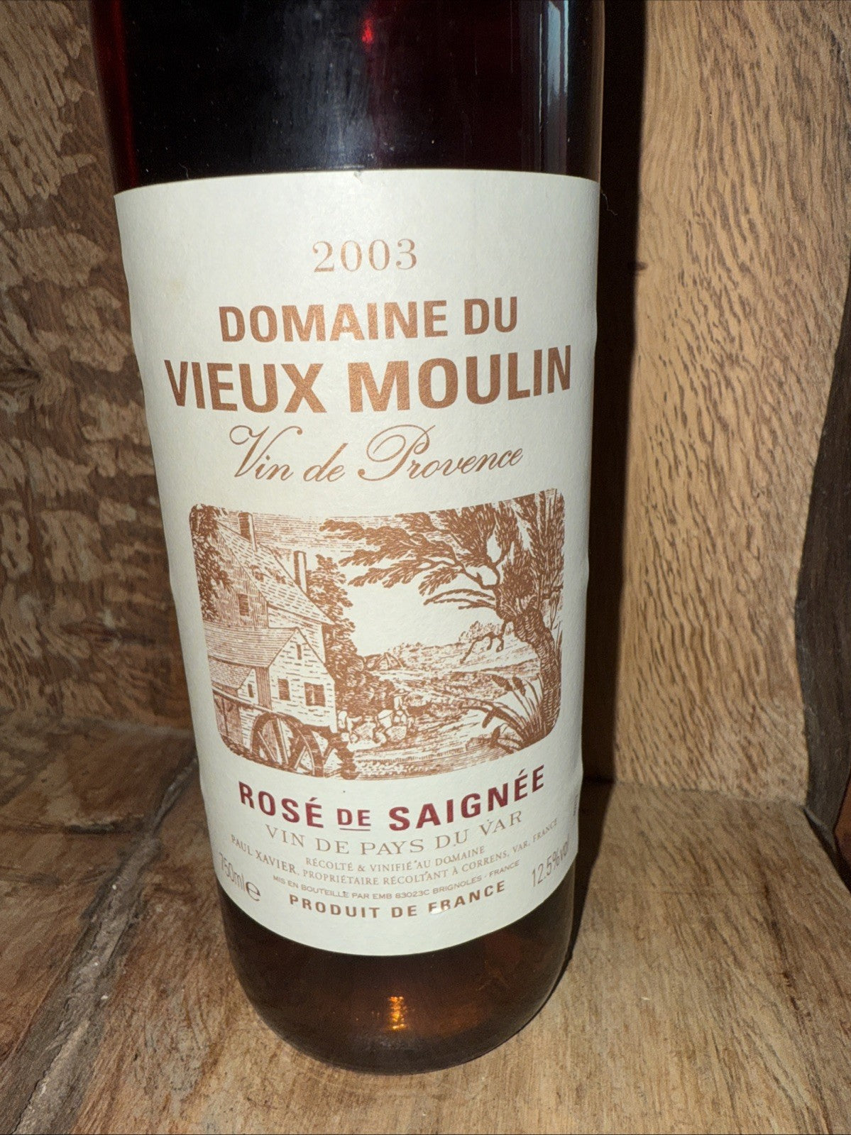 Domaine Du Vieux Moulin Rose De Saignée 2003