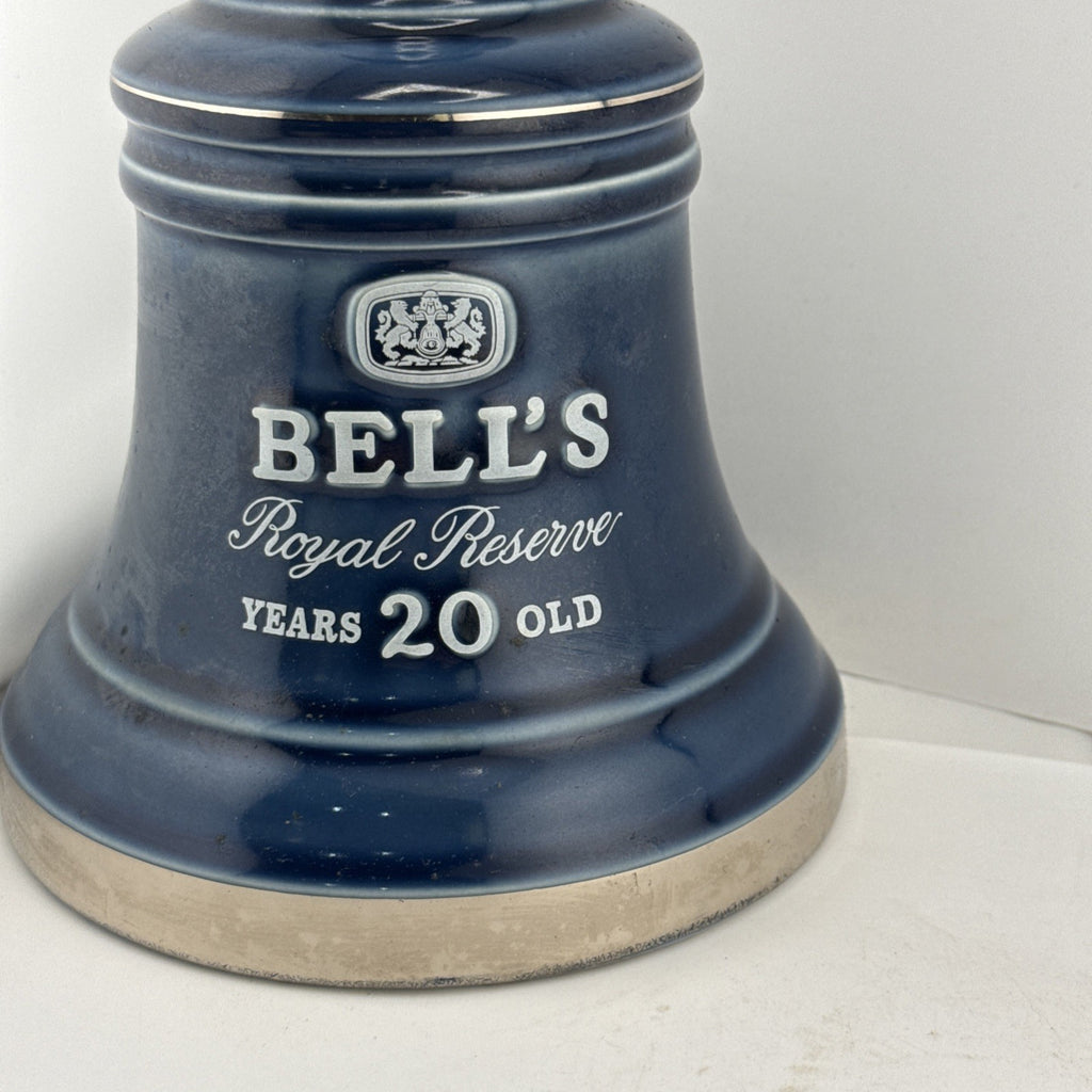 Bells Royal Reserve 20 Y/O 1987 Scotch Whisky Decanter Full Boxed C/w Receipt