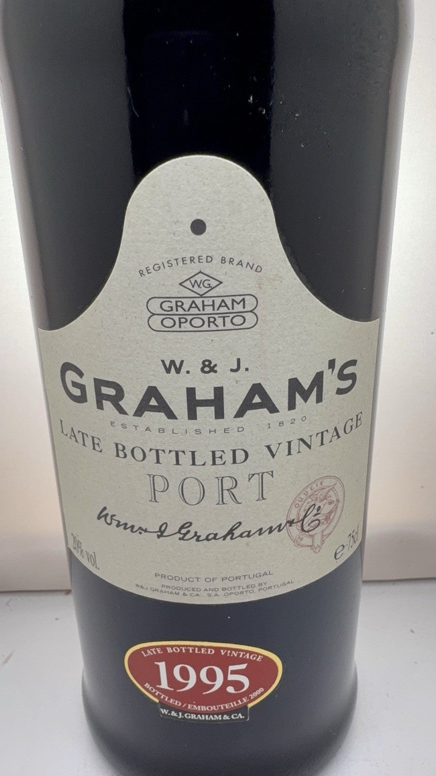 Graham’s Late Bottled Vintage Port 1995 (bottled 2000)