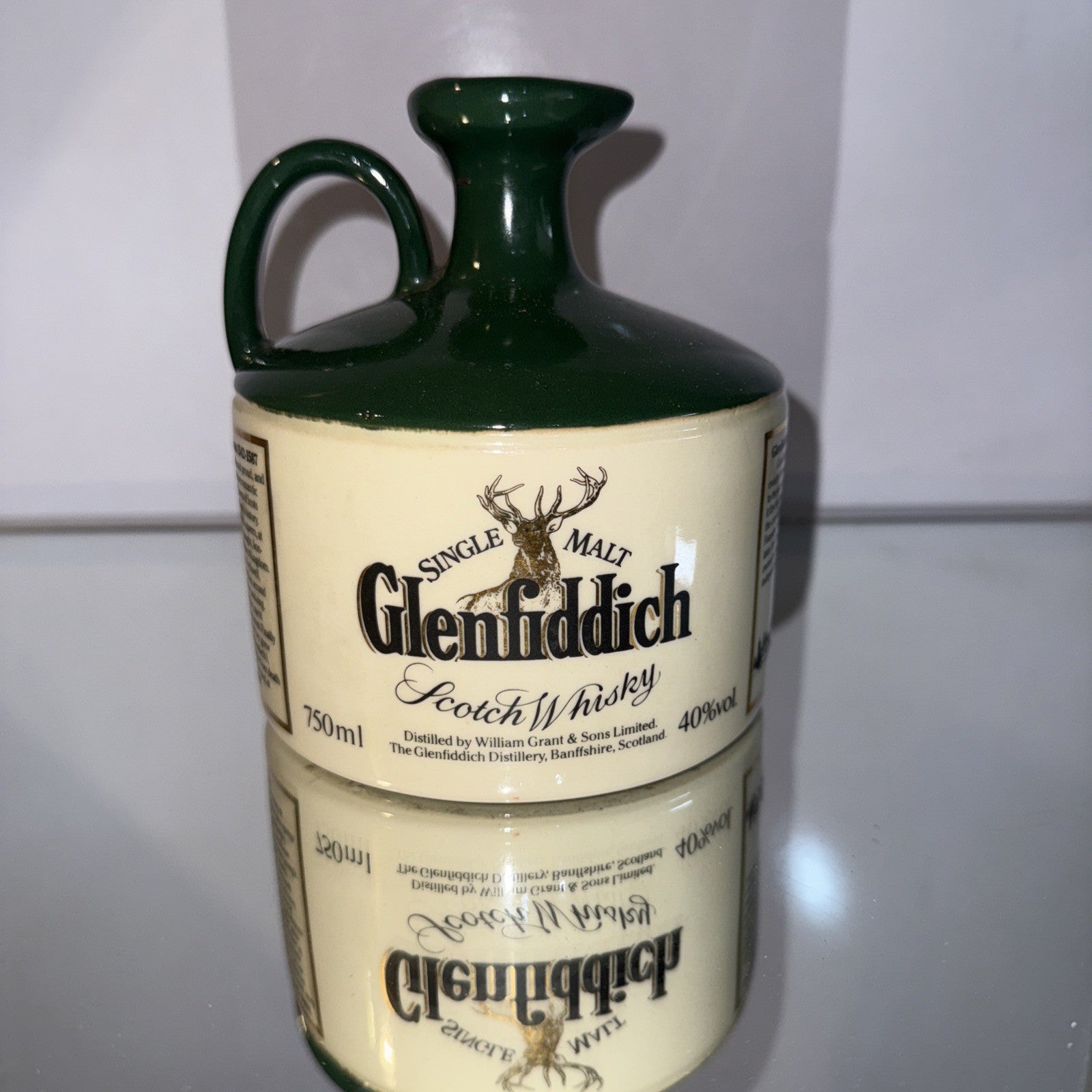 Glenfiddich Single Malt Scotch Whisky Mary Queen Of Scots Decanter 1980s