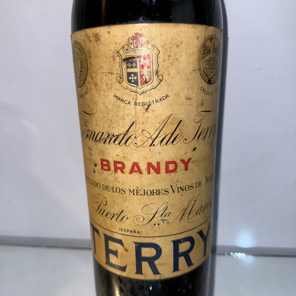 Fernando A. de Terry Centenario Brandy From 1960s Approx 3L (unmarked)
