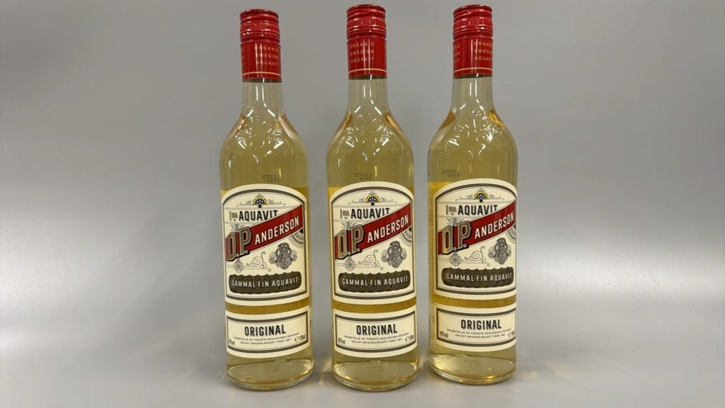 O.P. Anderson Organic Aquavit – Swedish Aquavit 40% 700ml