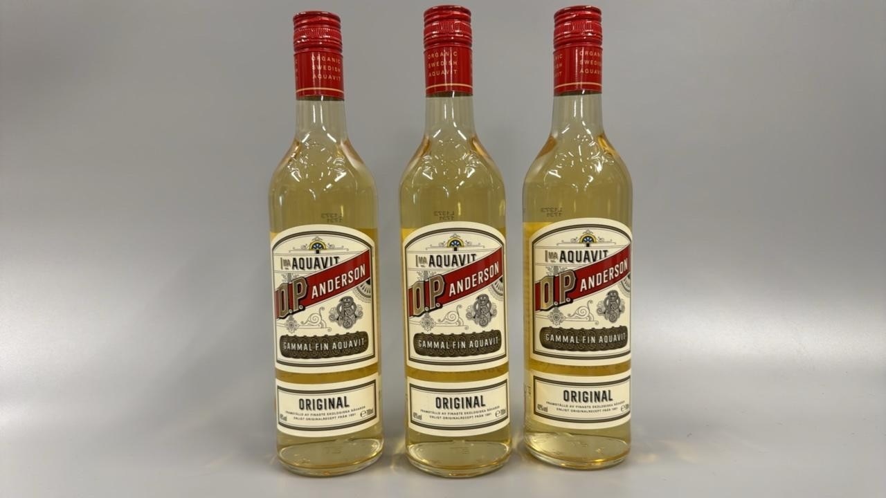 O.P. Anderson Organic Aquavit – Swedish Aquavit 40% 700ml