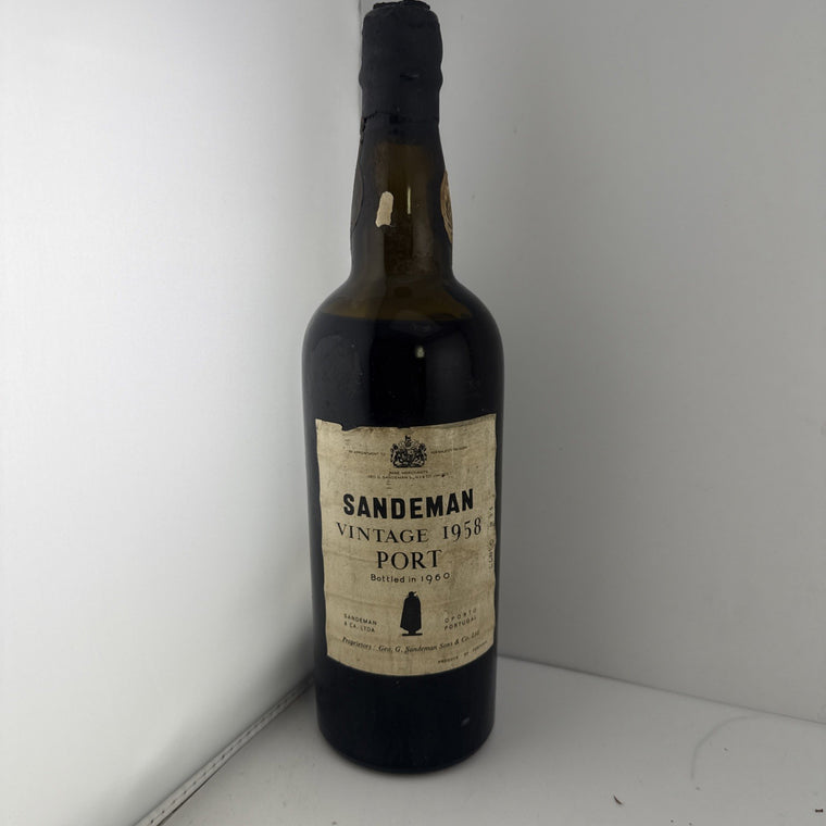 1958 Sandeman Vintage Port Bottled 1960 Portugal Dessert Wine