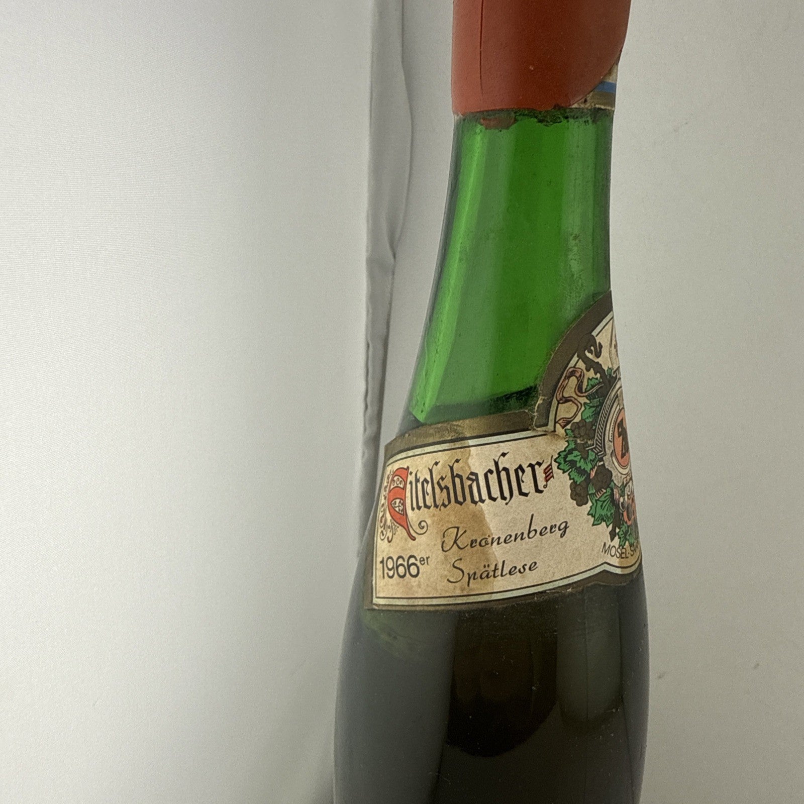 1966 Piesporter Goldtröpfchen Spätlese German Riesling(Cork In Bottle Wax Sealed