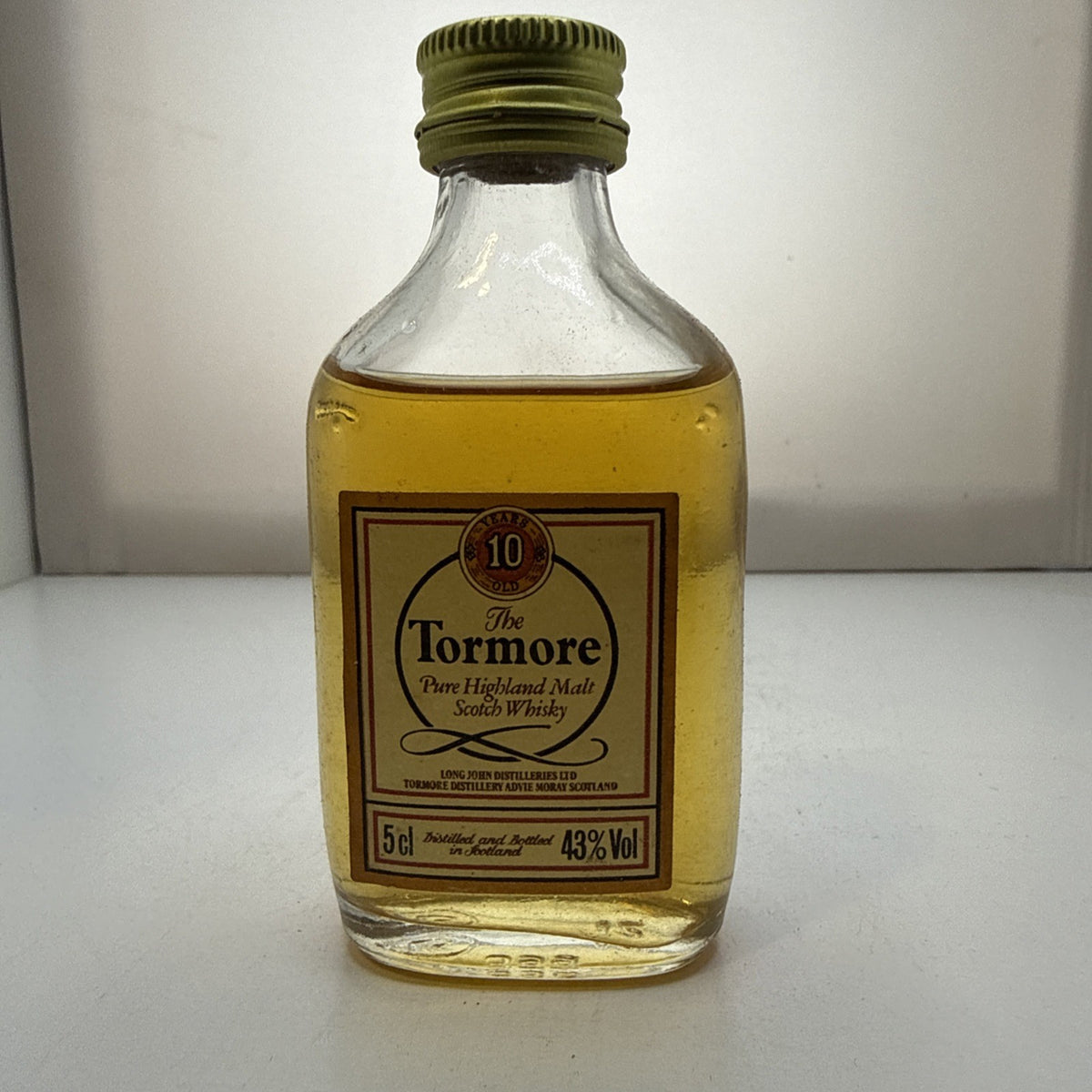 Tormore 10yo Pure Highland Malt — 5cl Whisky Miniature — 43% Vol
