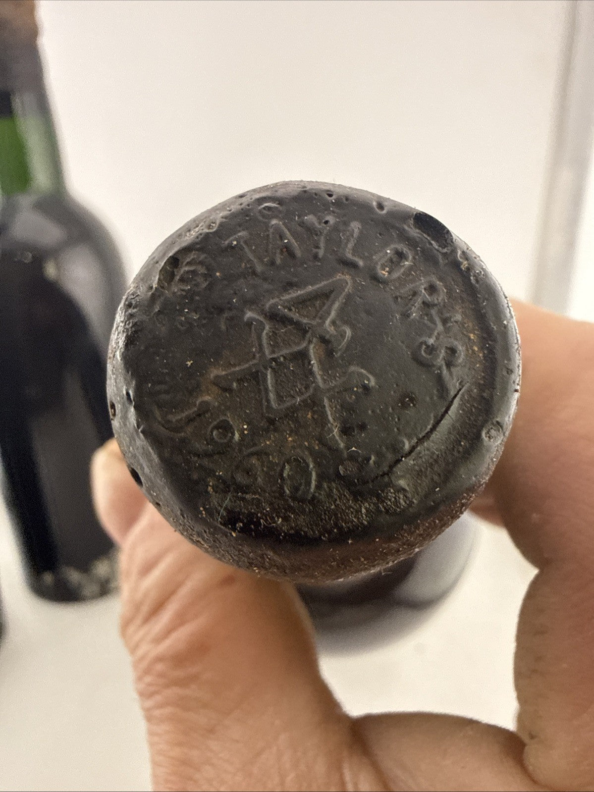 Taylor's 1960 Vintage Port No Label Good Fill.. One Bottle!