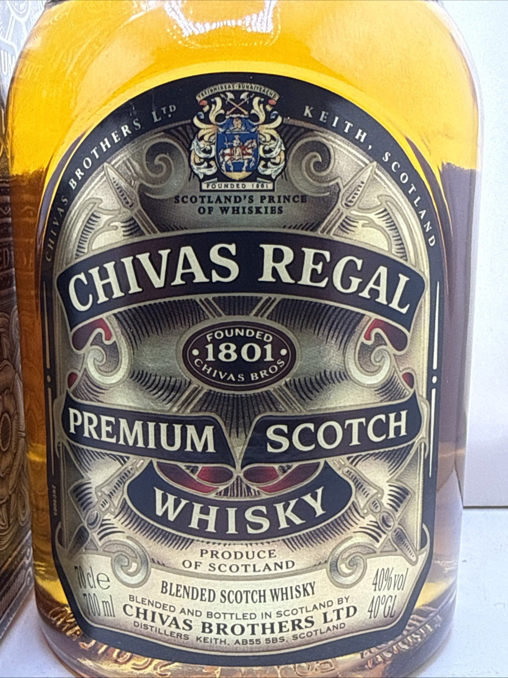 Chivas Regal 12 Year Old, 70cl, 40% Abv bottled during The Early 2000s