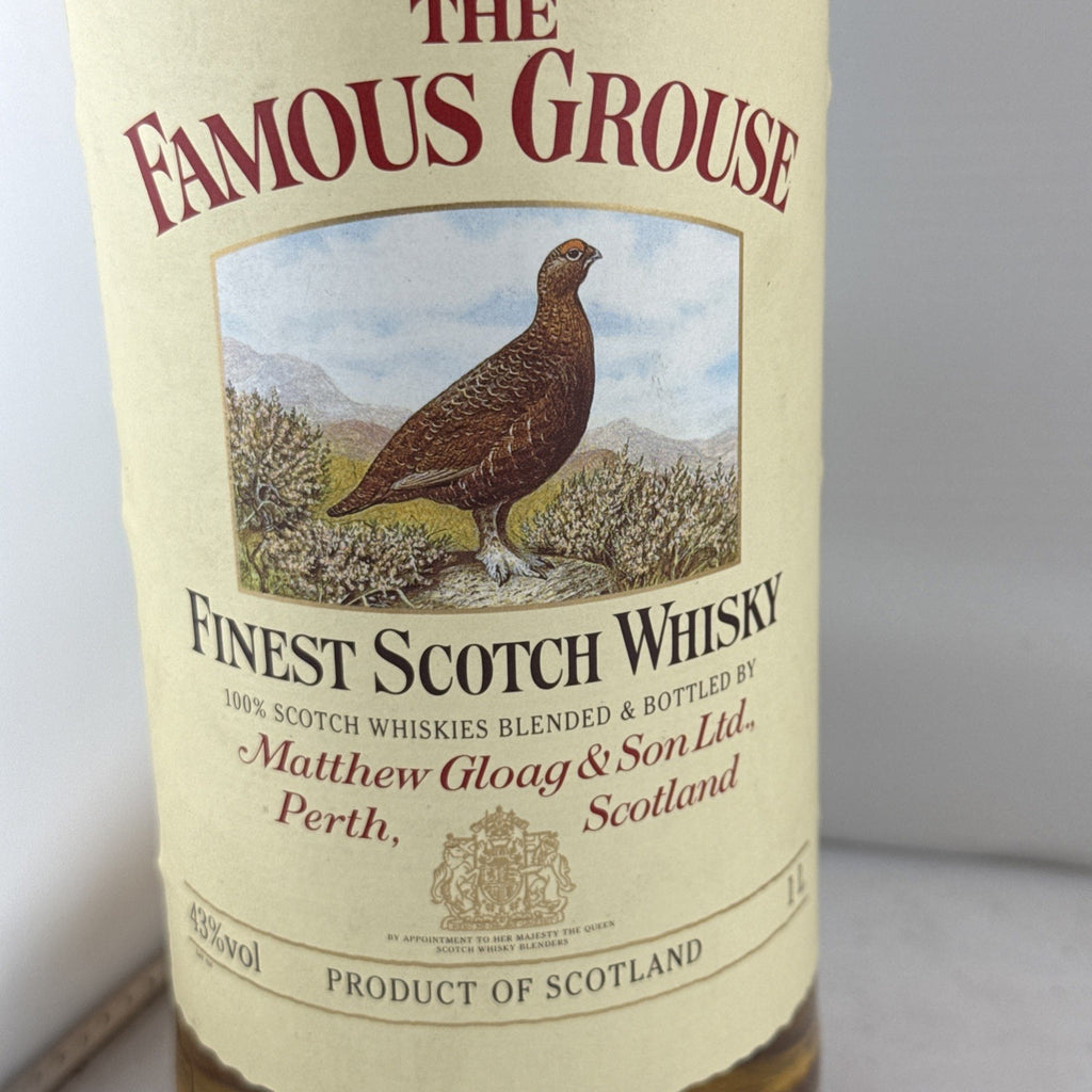 Vintage Famous Grouse Finest Scotch Whisky 1L 43% Export Bottling