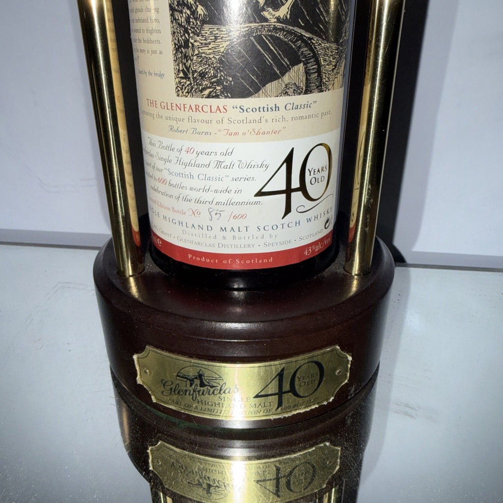 Glenfarclas 40 Year Old – “Scottish Classic” (Tam o’ Shanter) Limited 85 Of 600