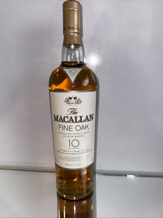 The Macallan 10 year  Single Highland Malt 700ml (estimate 2004)
