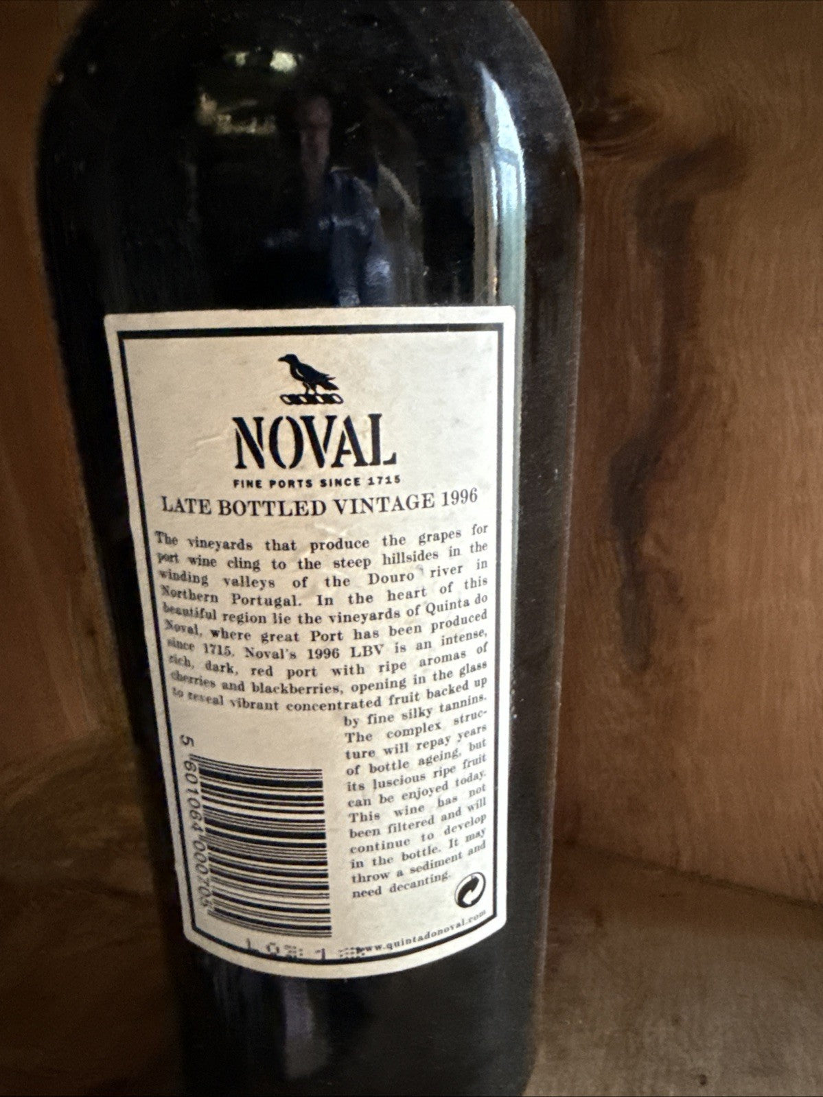 Noval 1996 Unfiltered Lbv Port