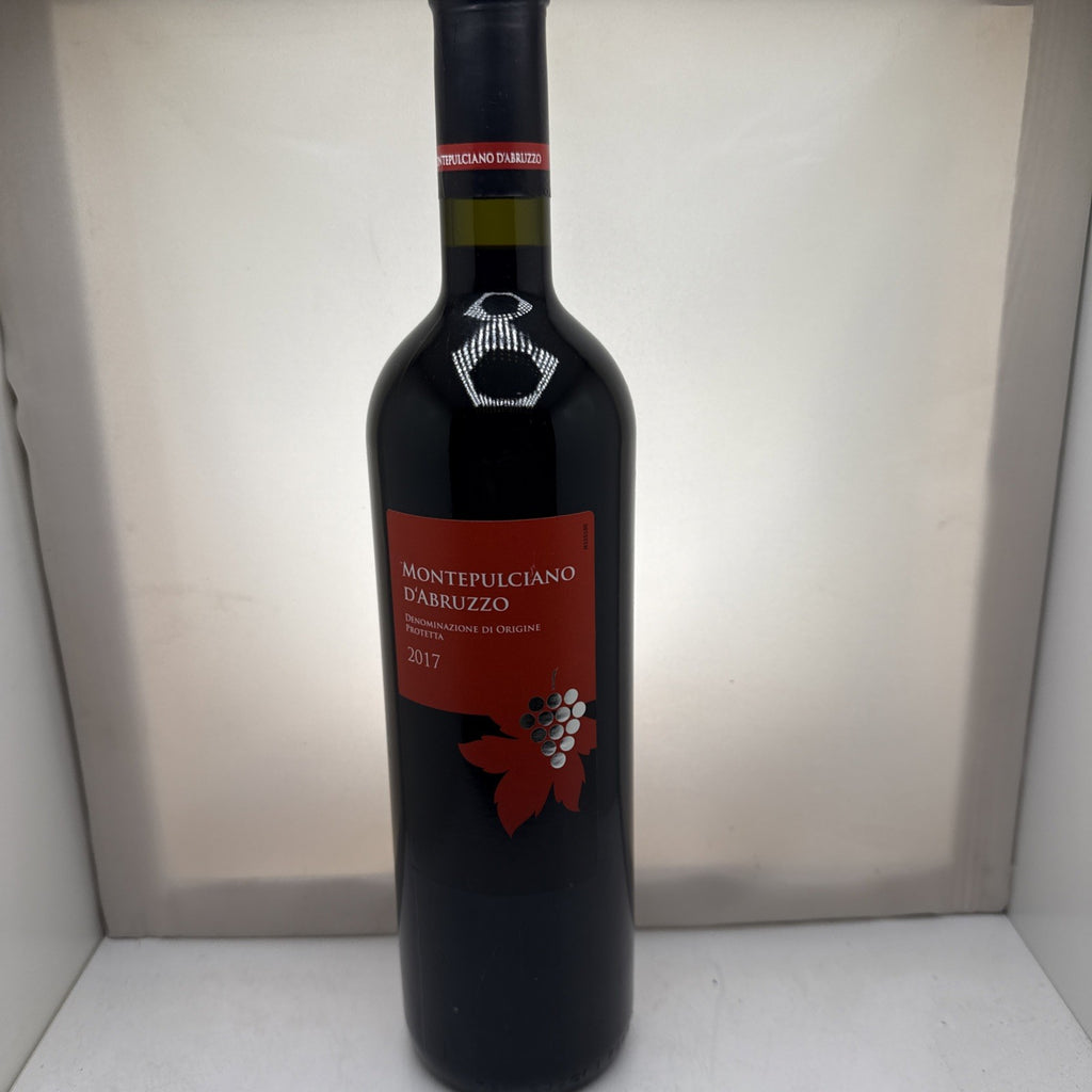 Montepulciano d'Abruzzo 2017 — Italy DOP — Rich Red —