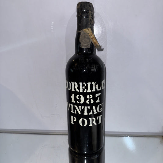 1987 Coreira’s Vintage Port Good Levels Capsule Intact