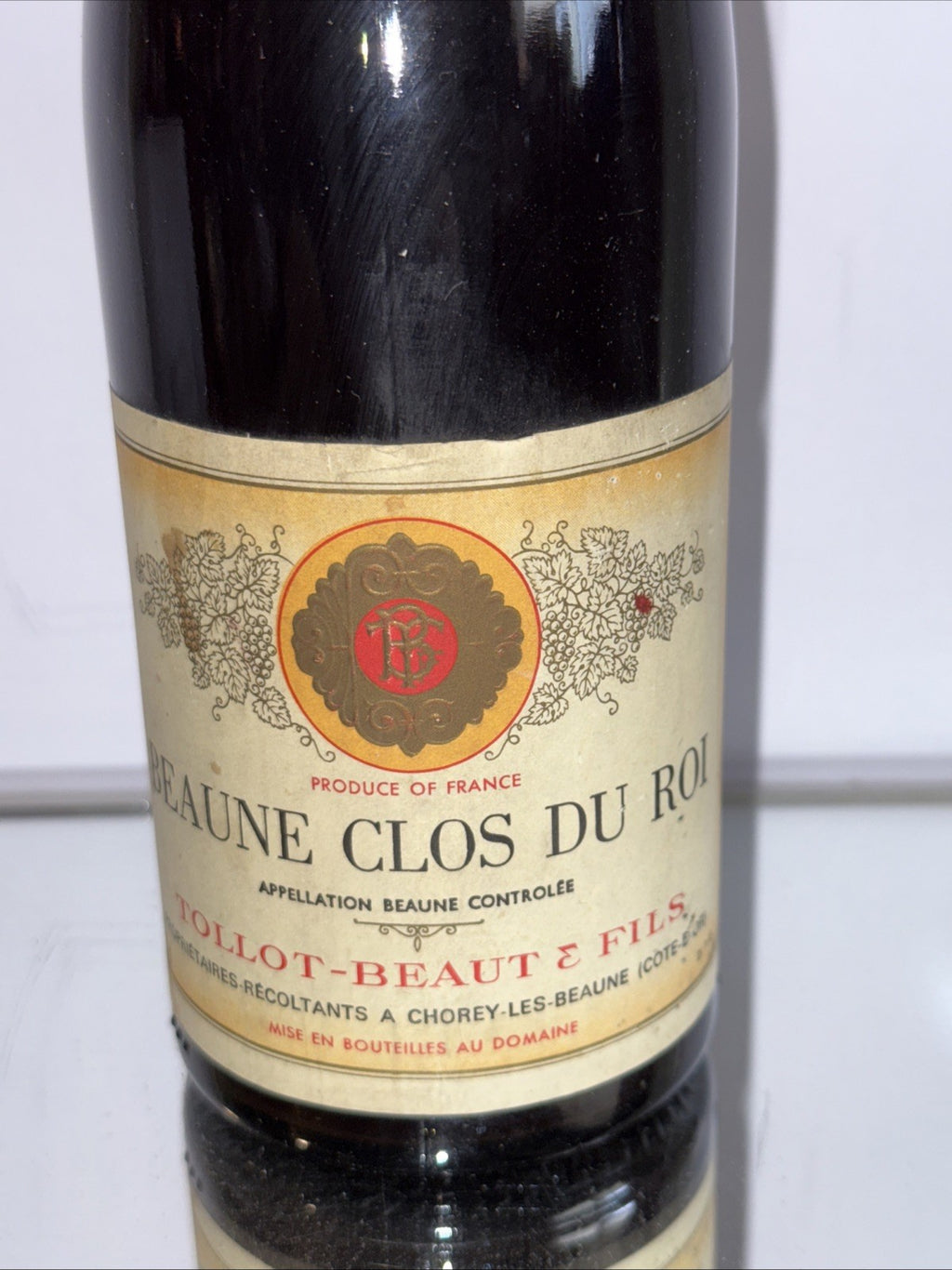 1986 Domaine Tollot-Beaut Beaune 1er Cru Clos du Roi Vintage