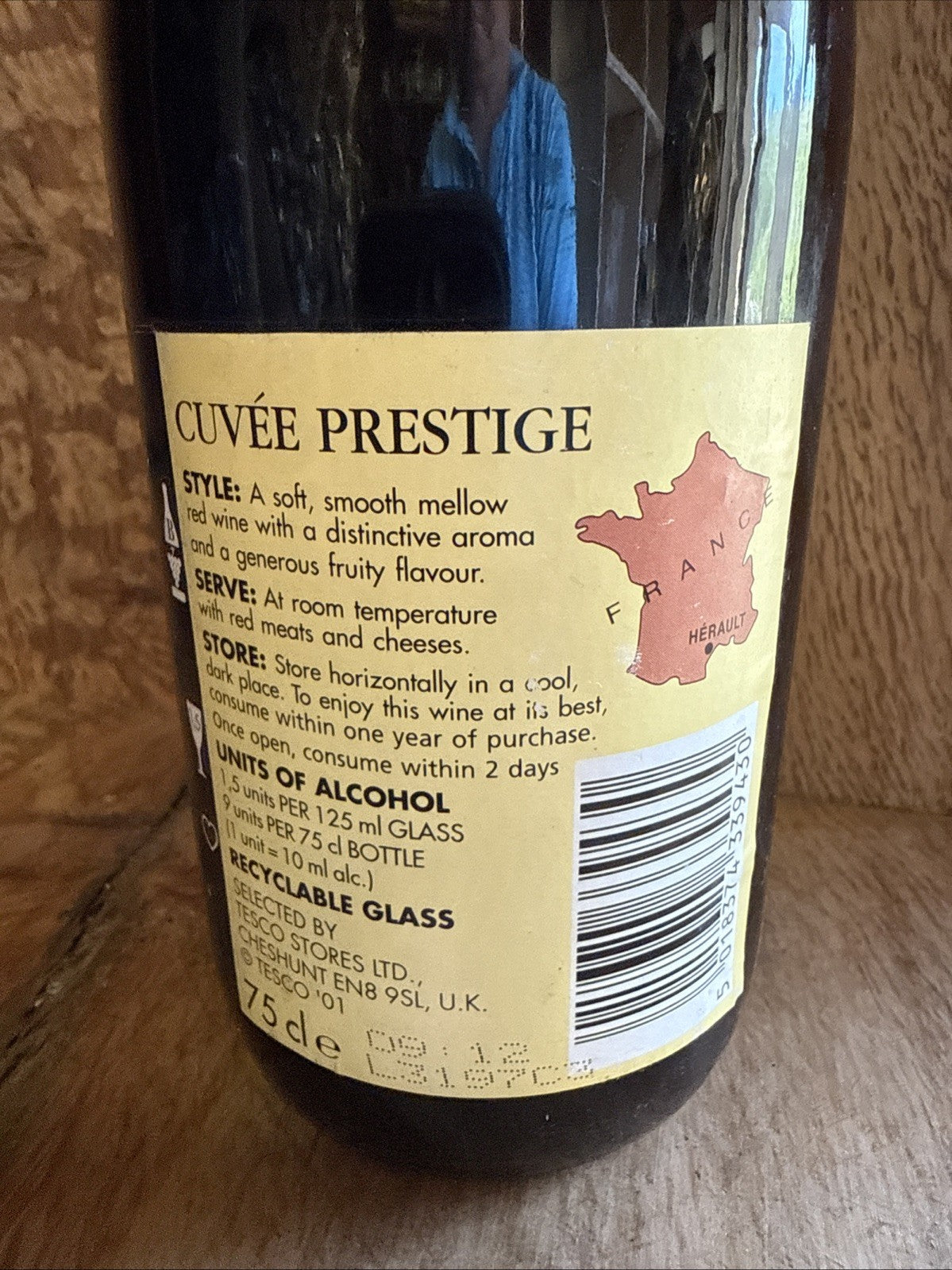 Vin De Pays De L'Herault (tesco) 2012