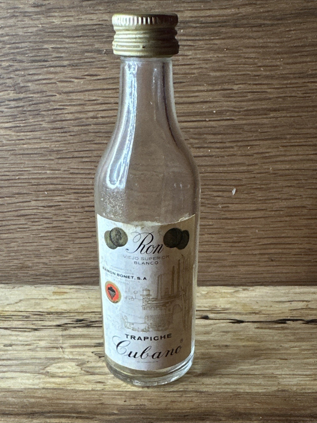 Ron Trapiche Cubano Miniature Empty