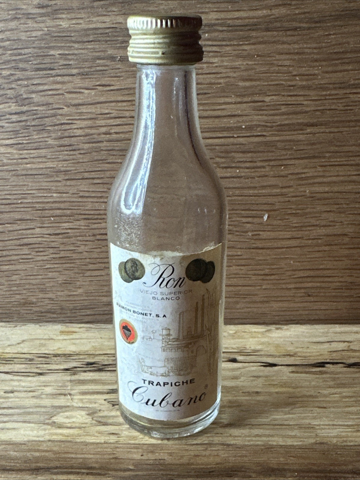 Ron Trapiche Cubano Miniature Empty