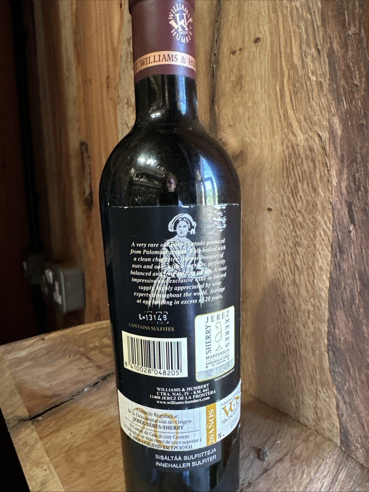 Williams and Humbert 20 year old dry sherry 50cl