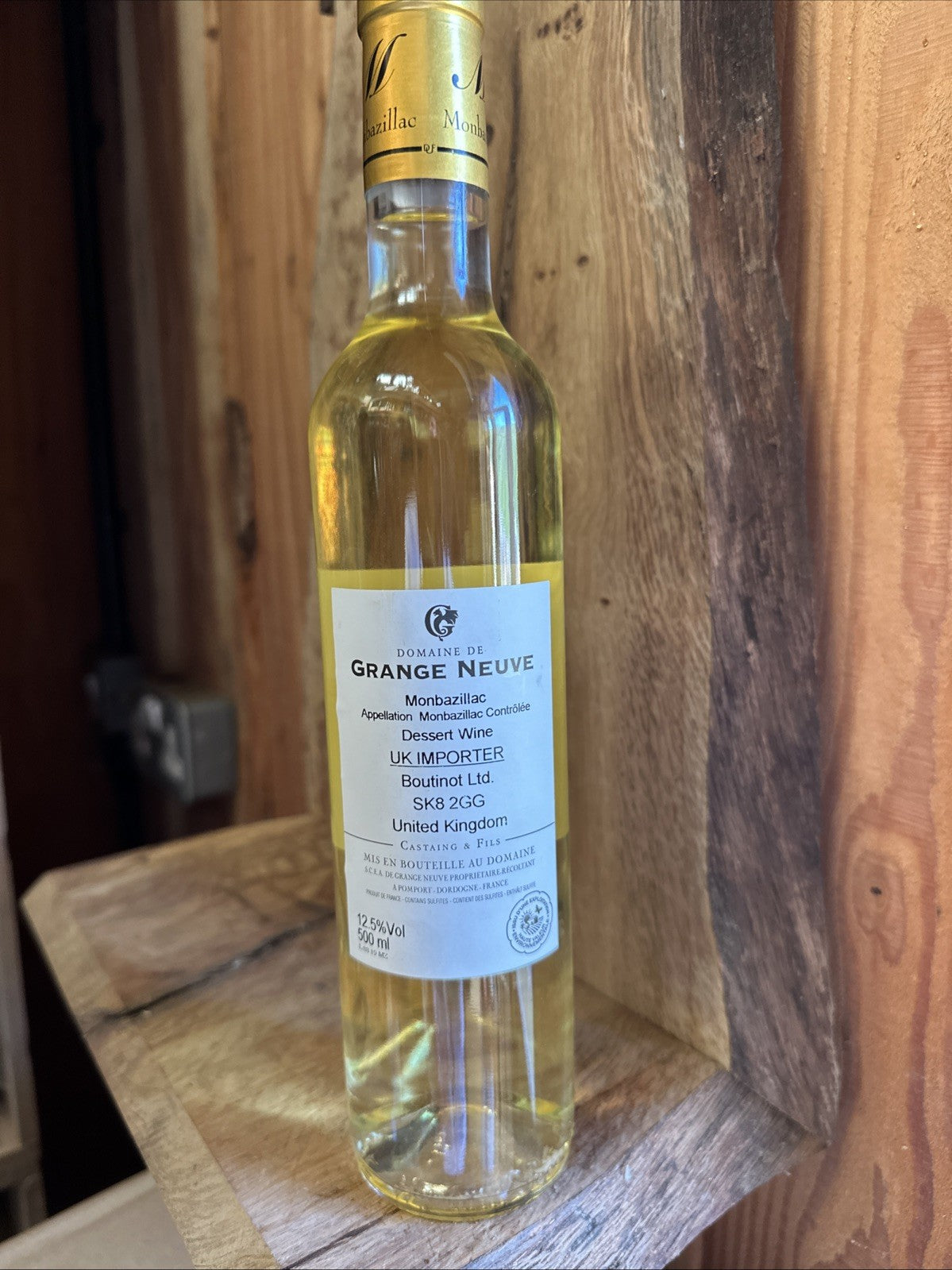 domaine de grange neuve monbazillac 2019 500ml