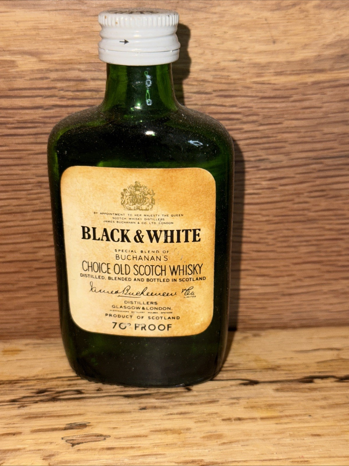 1970s Black And White Miniature Vintage