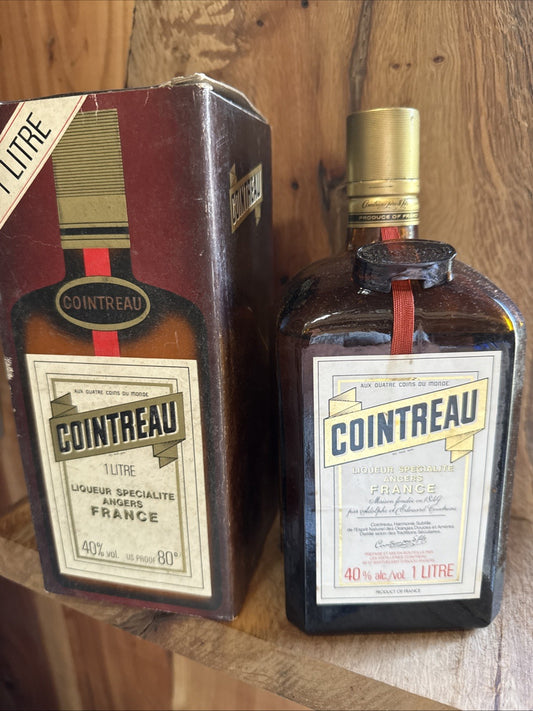 Cointreau from 1970s early 1980s 1L Bottle