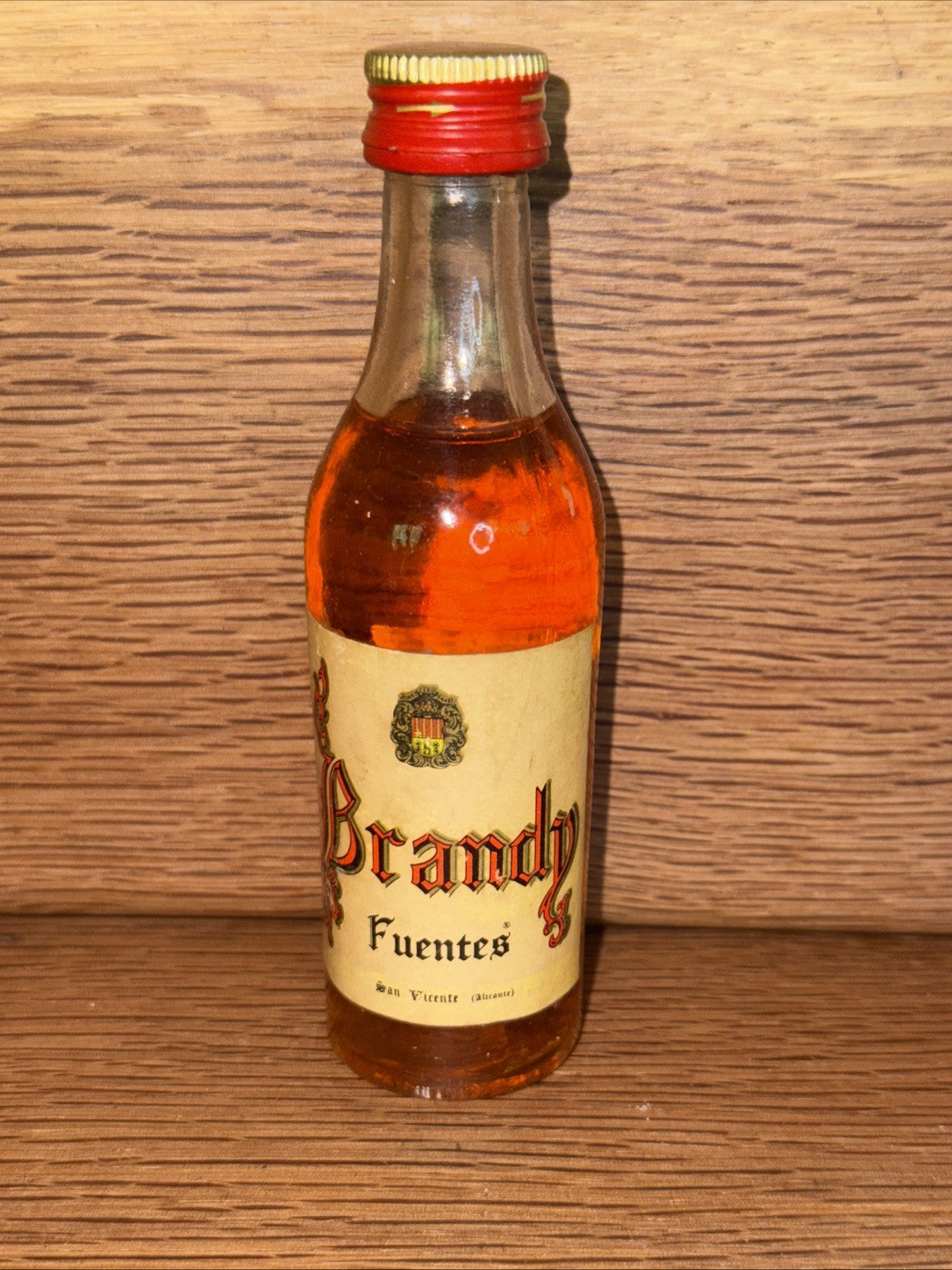 Fuentes Brandy Miniature Full 1970s