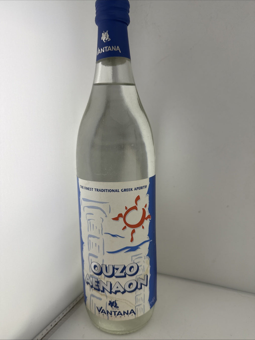 Ouzo Aenaon Vantana Greek Ouzo 70cl 38% Vol Greece Unopened Vintage Bottle