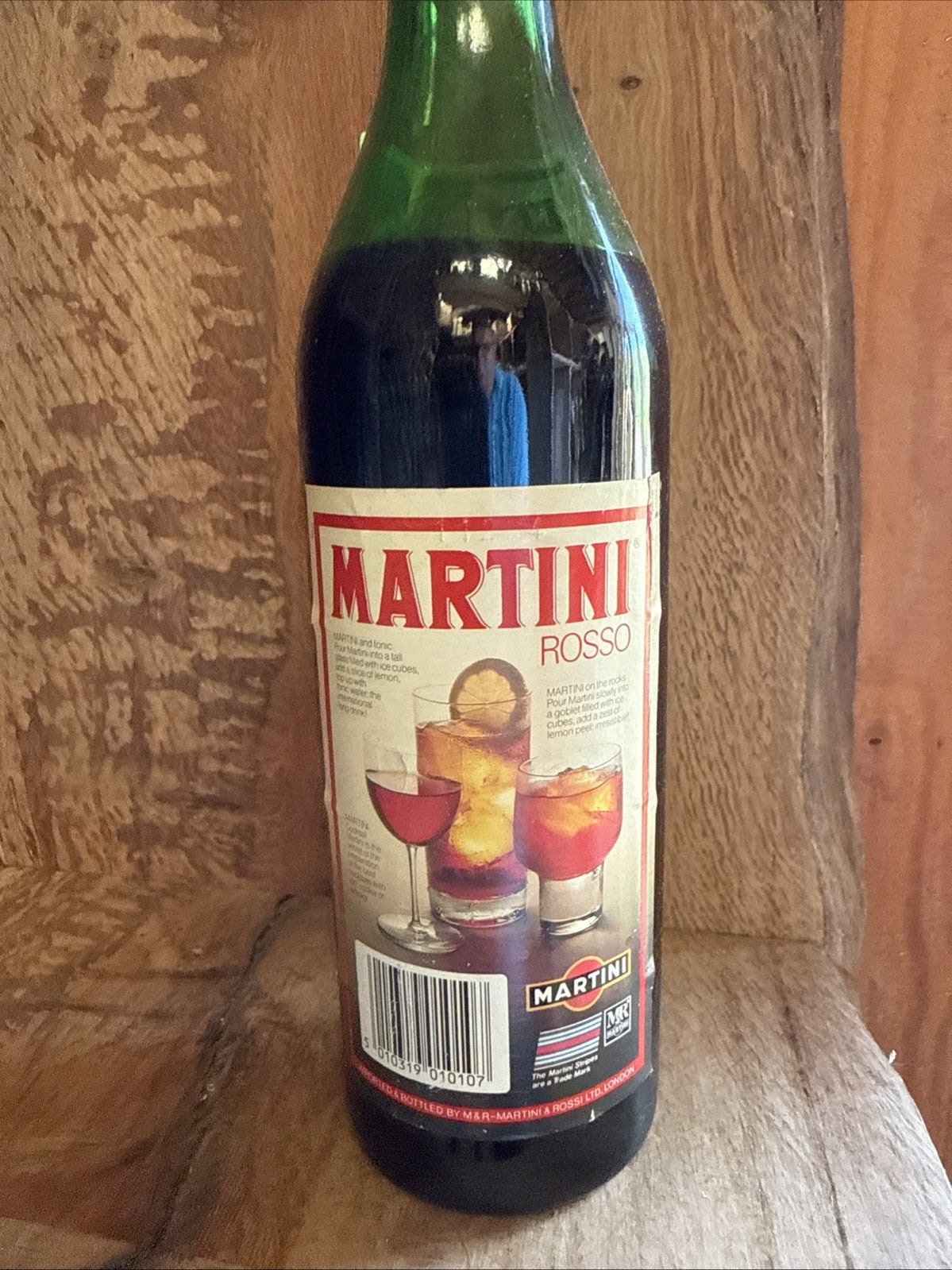 Martini Rosso Vermouth 1970s bottled