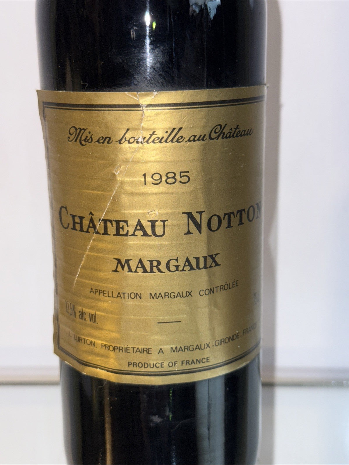 1985 Château Notton Margaux contrôlée red Bordeaux