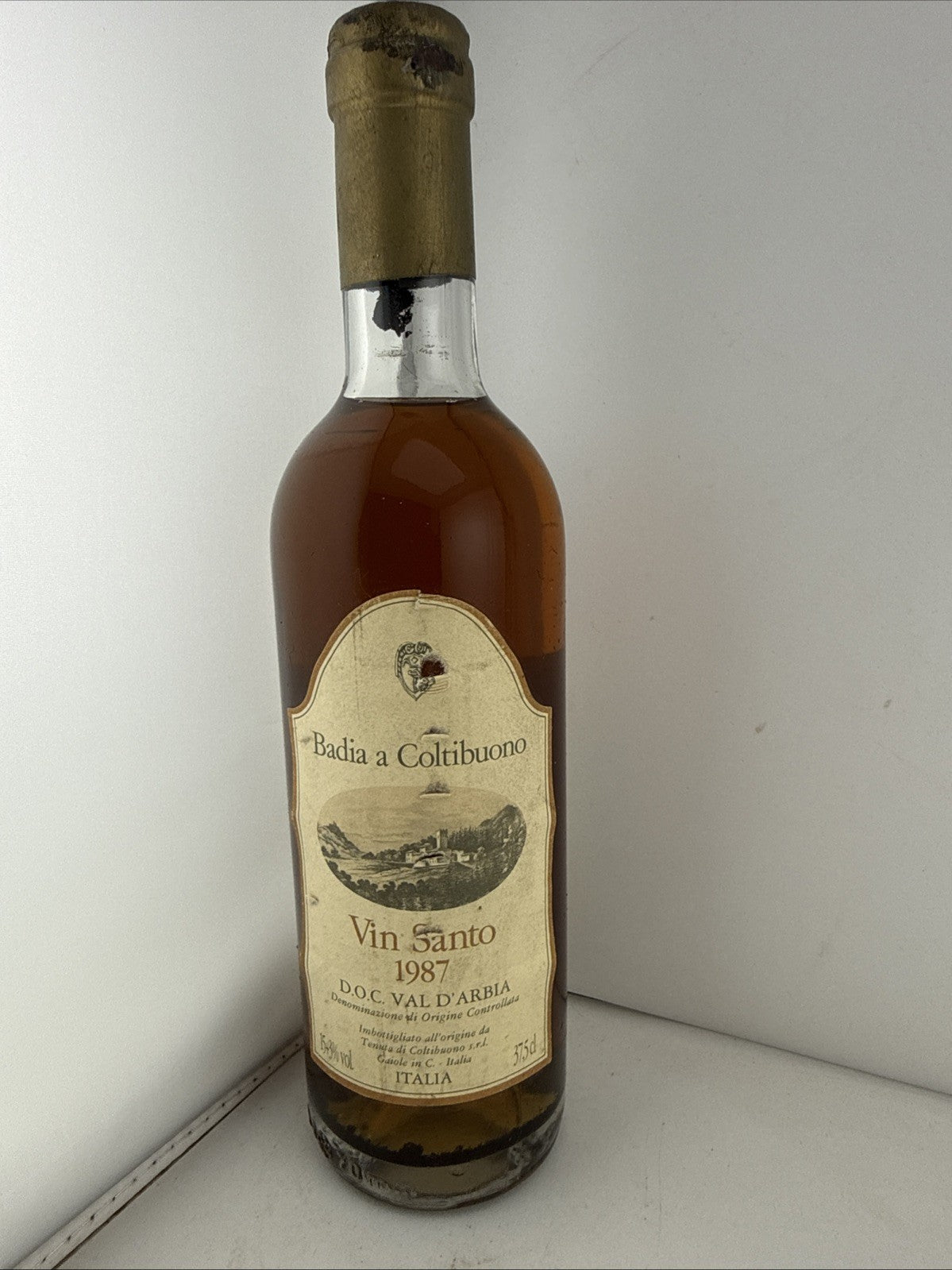 Badia a Coltibuono Vin Santo 1987 375ml Italian Dessert Wine Tuscany