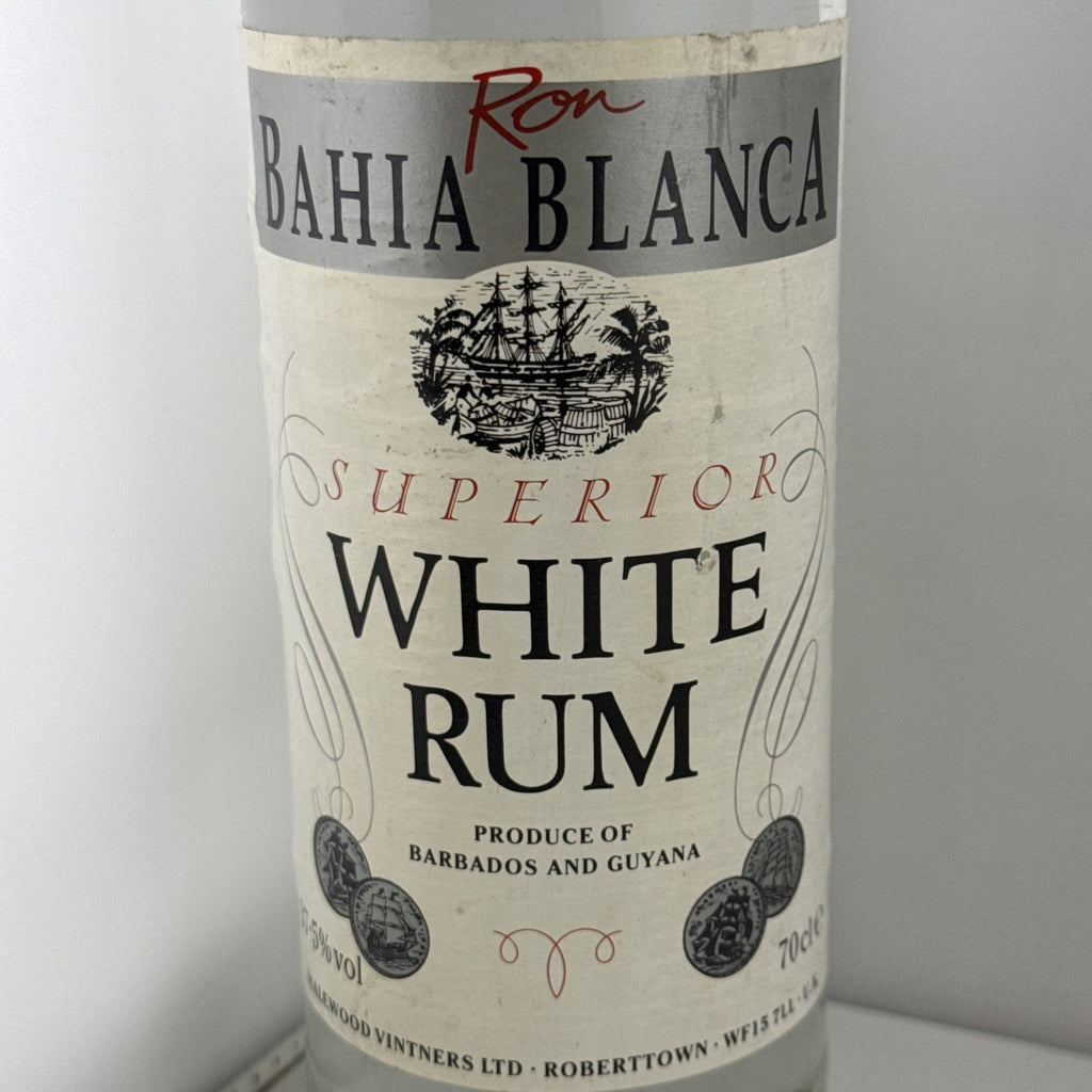 Bahia Blanca Superior White Rum 70cl 37.5% Halewood Vintners