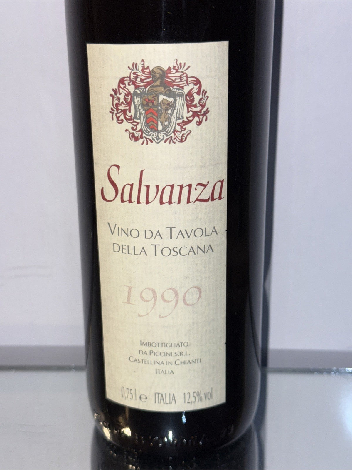 Salvanza Vino da Tavola della Toscana 1990